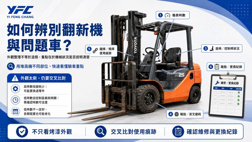 外匯中古堆高機